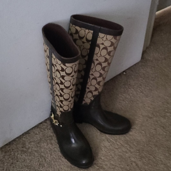 Coach ladies rain boots - Picture 5 of 5